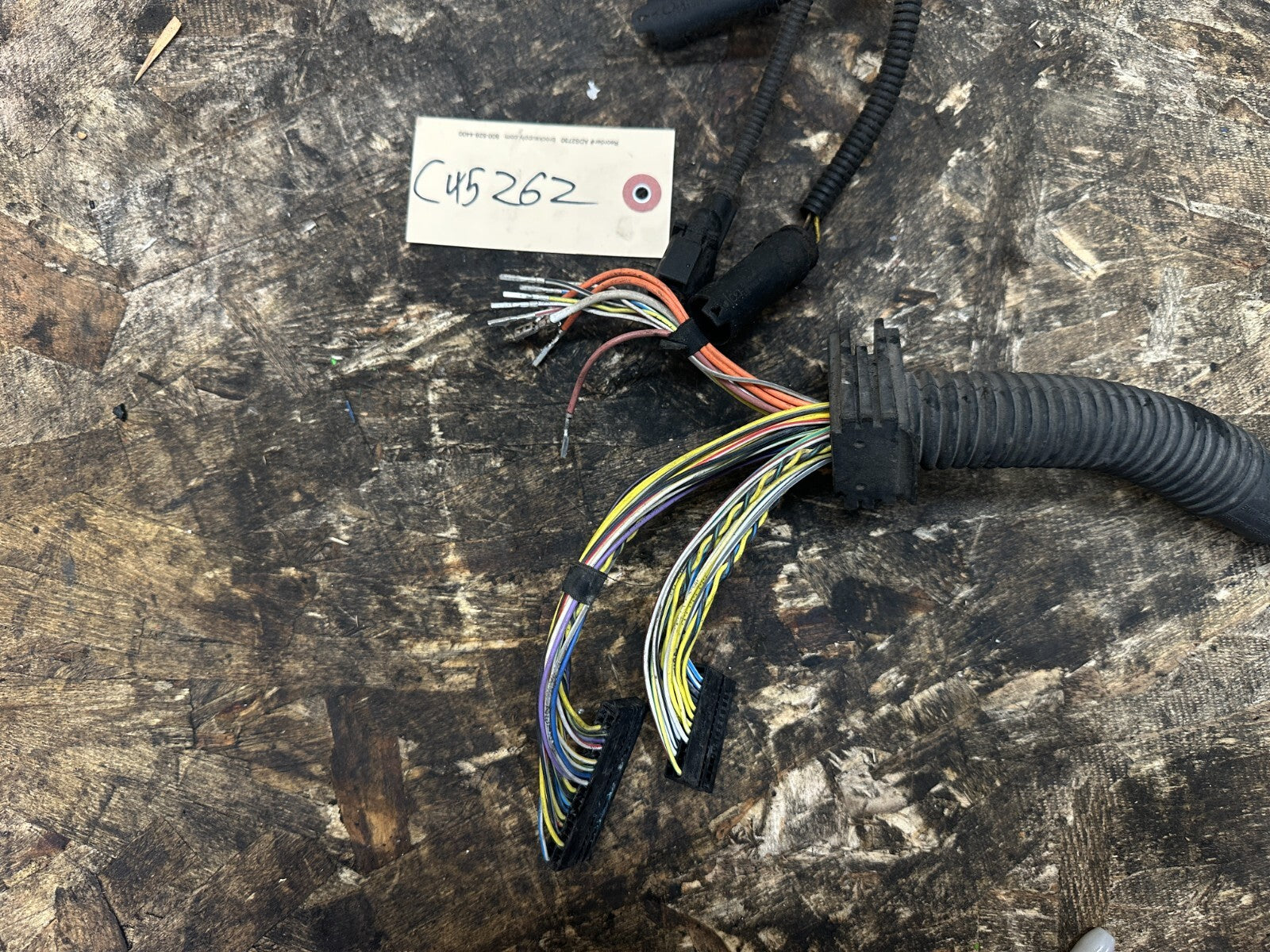 BMW 2006-2013 E9X 3 SERIES RWD N51 AT ENGINE WIREING HARNESS OEM 7566552