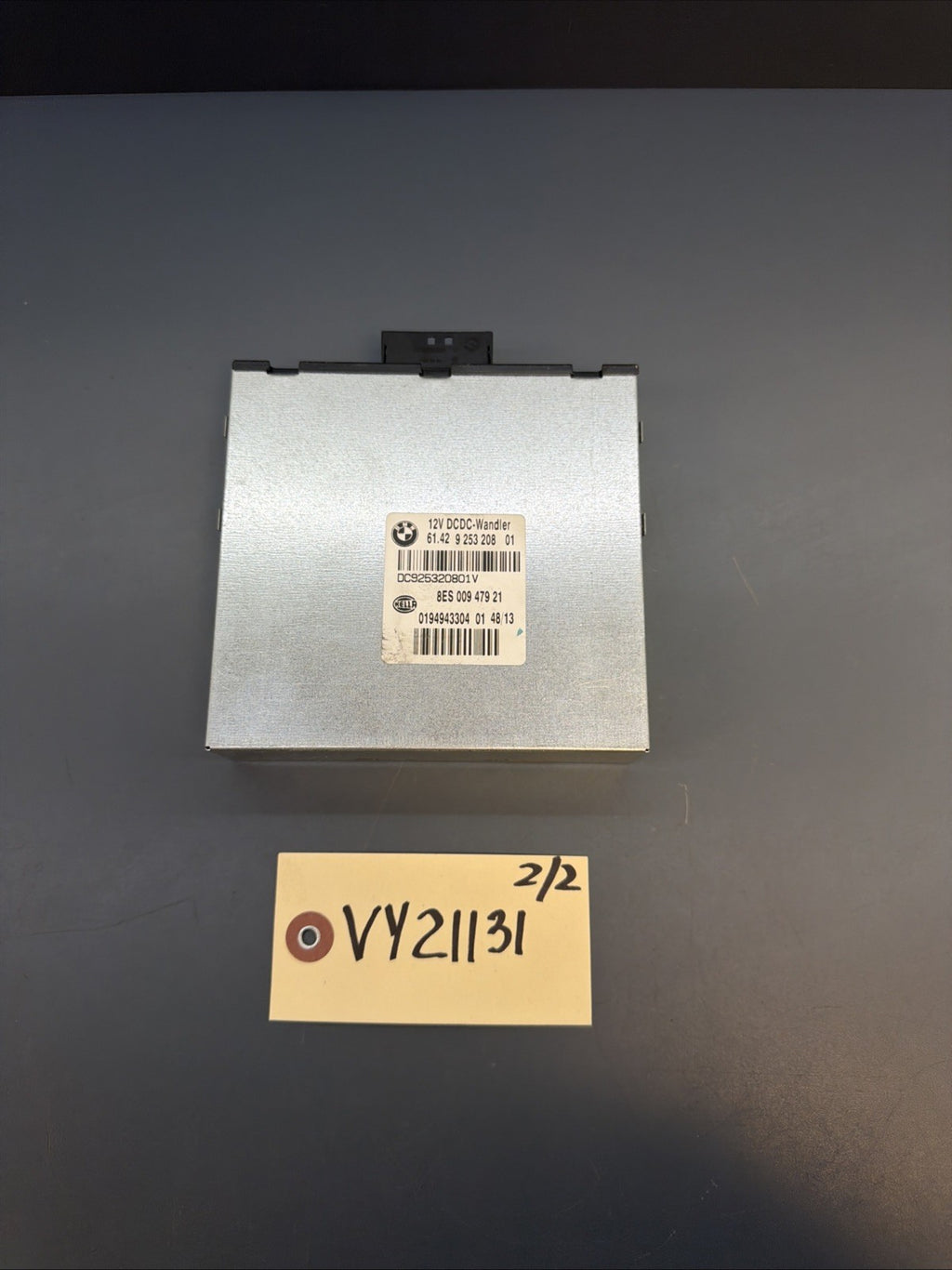 13-15 BMW X1 E84 VOLTAGE CONVERTER CONTROL MODULE OEM 9253208
