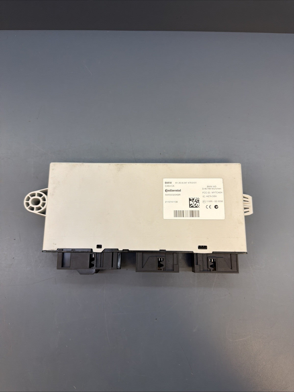 11-12 BMW F25 X3 N52 MSV90 DME ENGINE CONTROL MODULE ECU CAS KEY SET OEM 7623630