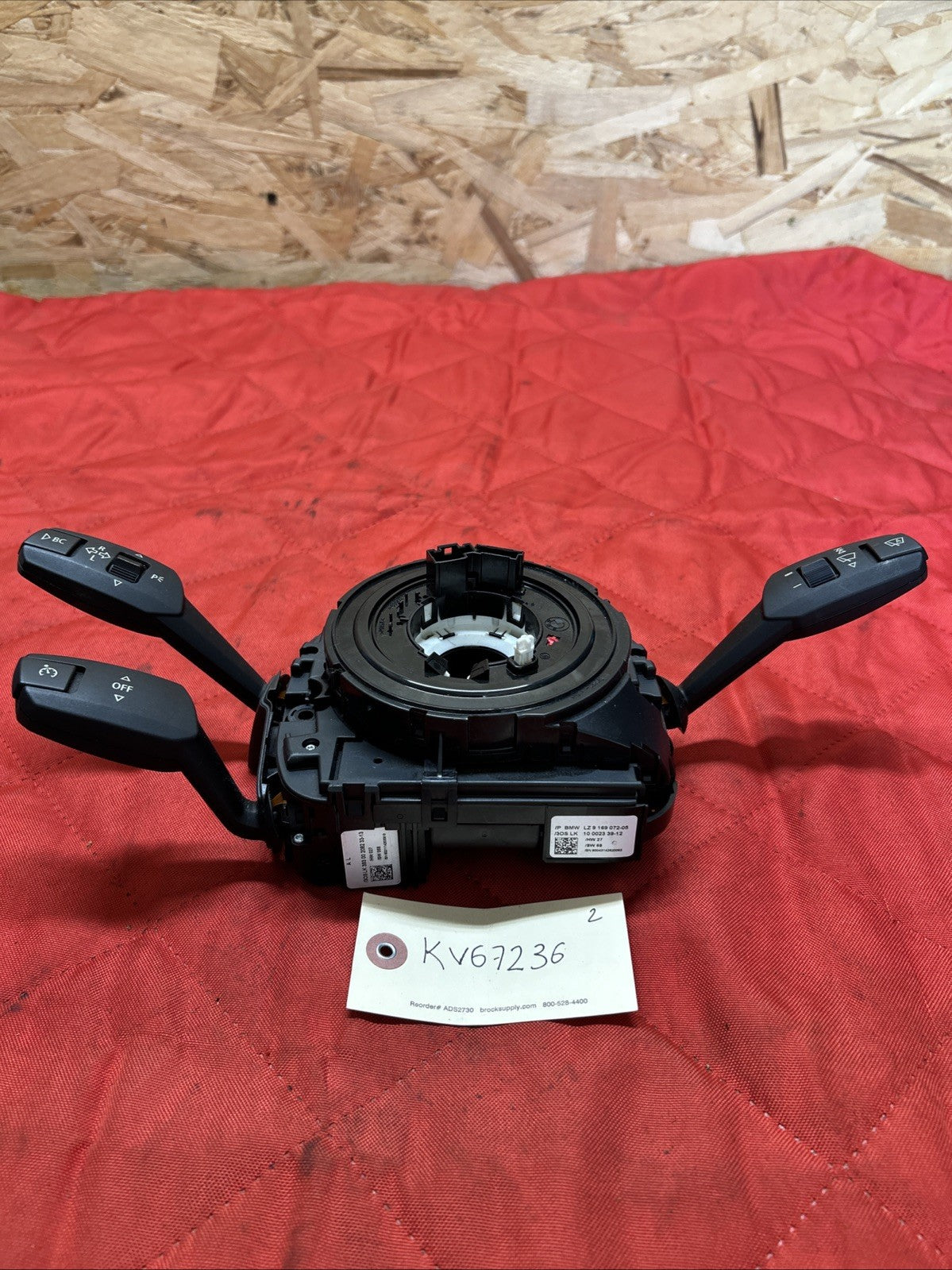 07-13 BMW 3 Series E90 E92 E93 328I 335I Steering Column Combo Switches 9169072