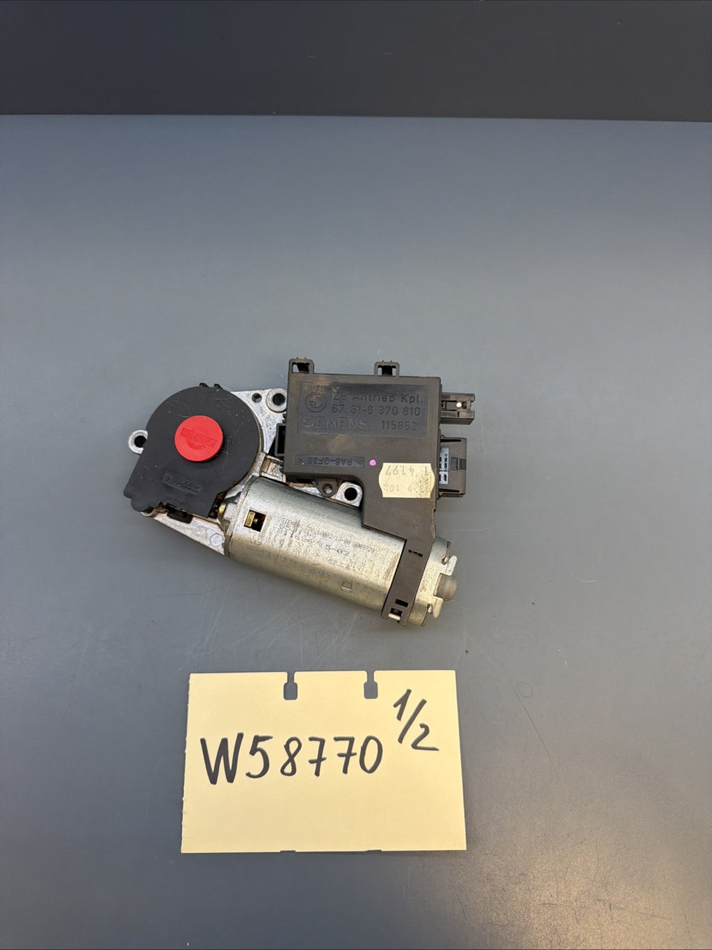 95-03 BMW E38 E39 740I 740IL 750IL 540i M5 SUNROOF MOTOR 8370810