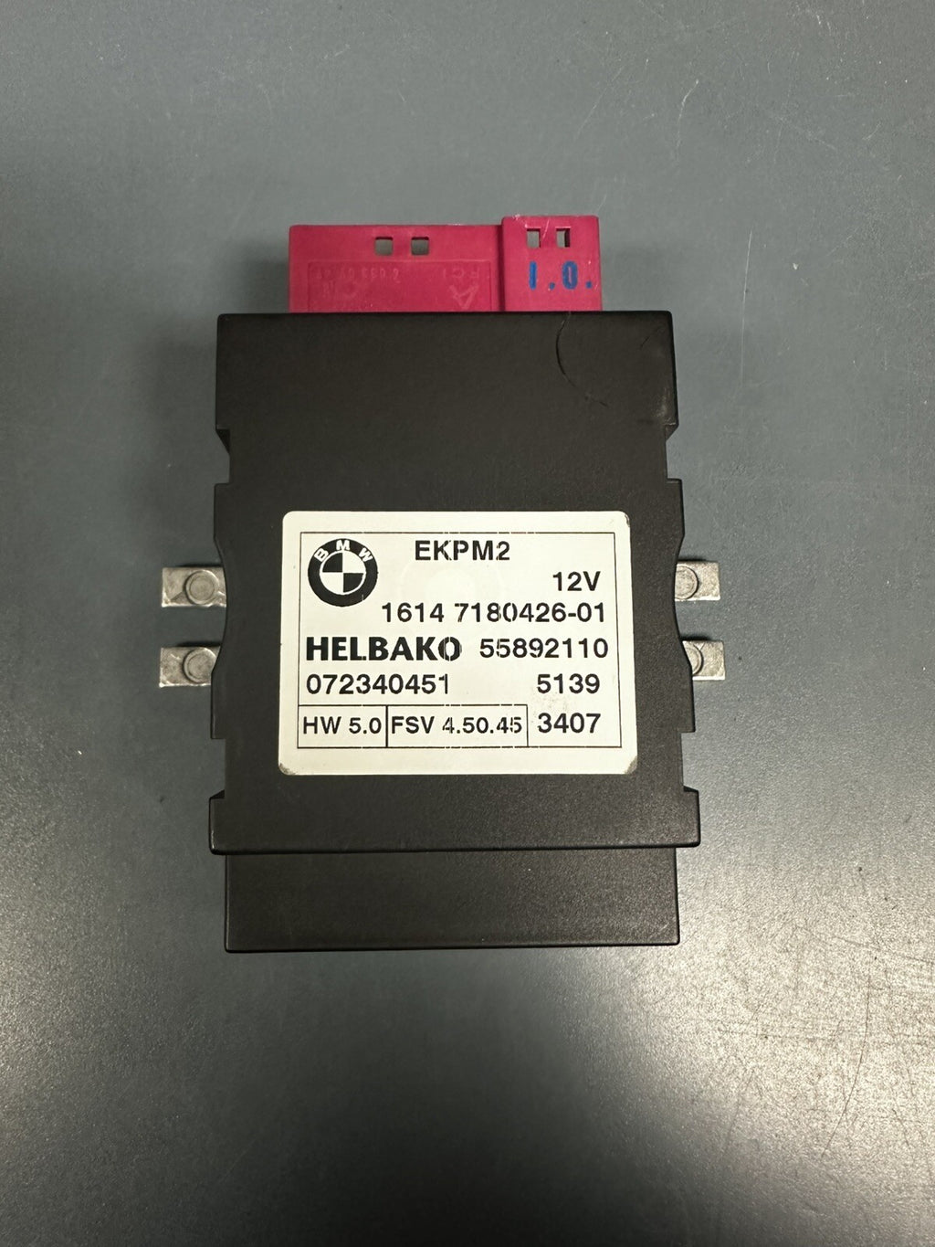 2007-2013 BMW E92 X5 135i 330I 335I FUEL PUMP CONTROL MODULE UNIT OEM 7180426