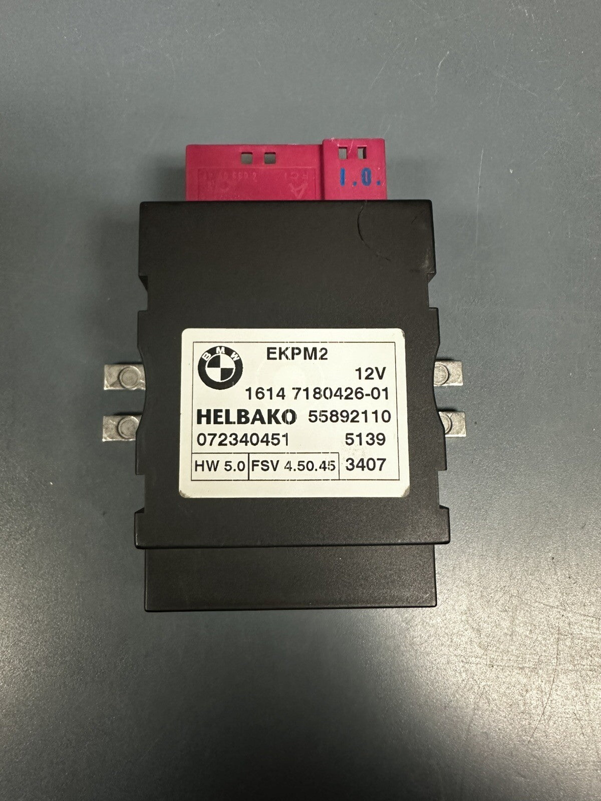 2007-2013 BMW E92 X5 135i 330I 335I FUEL PUMP CONTROL MODULE UNIT OEM 7180426