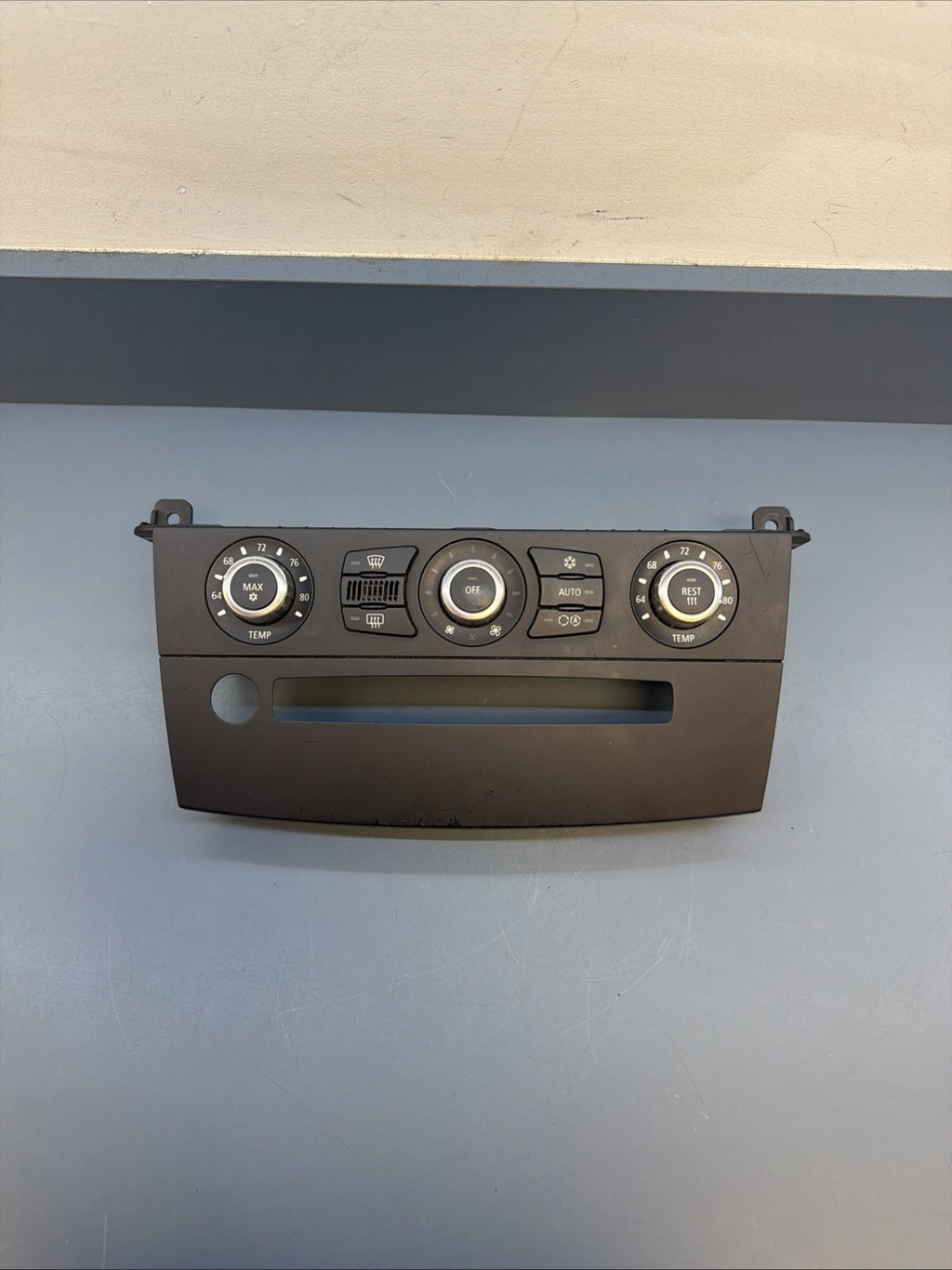 2004-2010 BMW E60 E63 E64 5 6 SERIES AC Heat Temp Climate Control Bezel 9122399