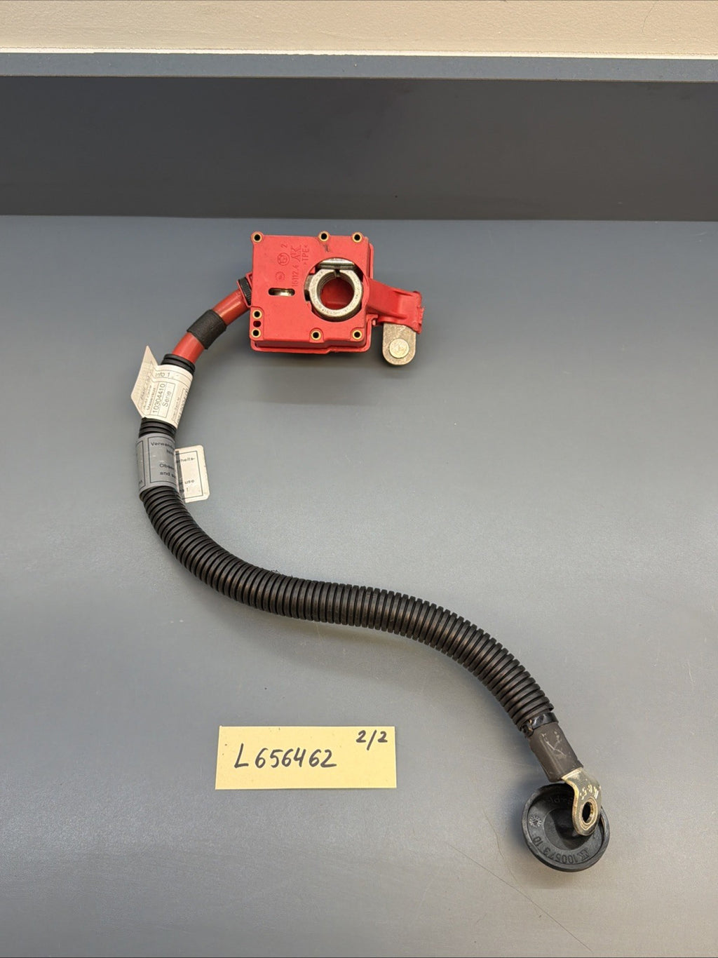 07-13 BMW E70 E71 X5 X6 POSITIVE BATTERY RED CABLE LEAD WIRE OEM  9217004