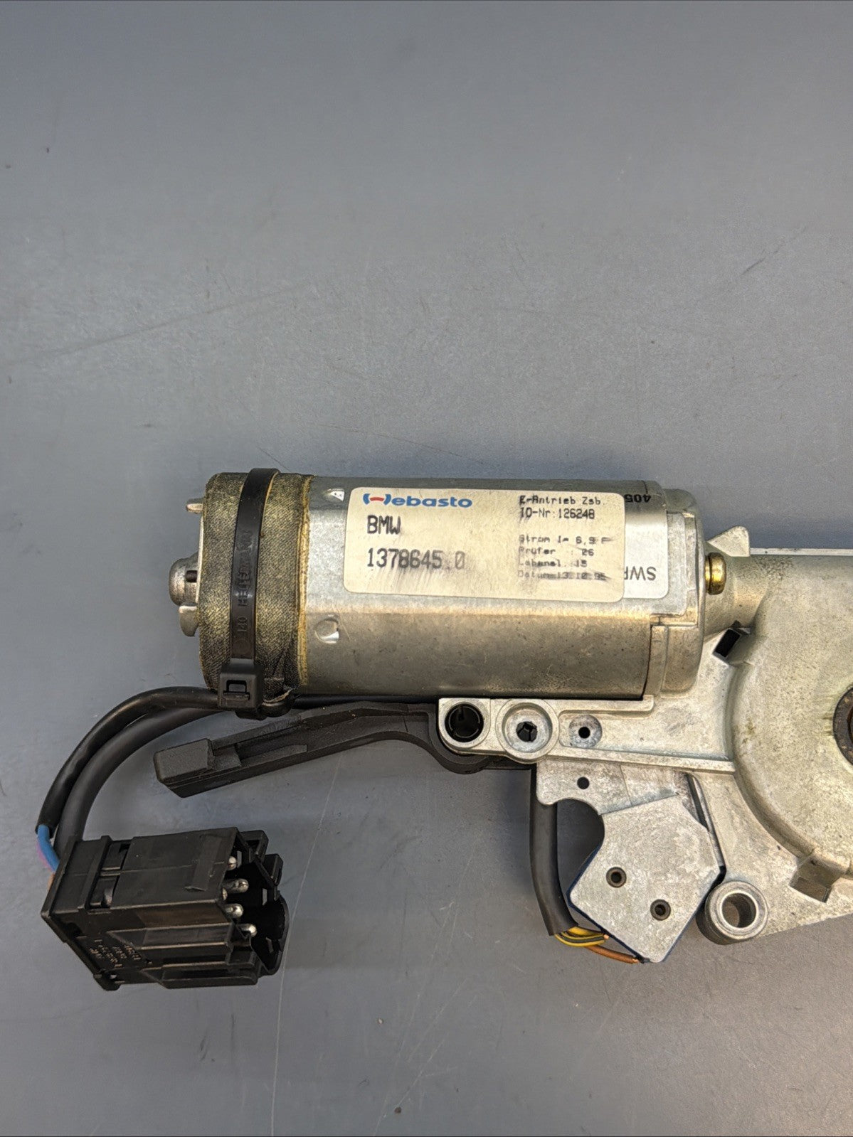 89-95 BMW E32 E34 7 5-SERIES SEDAN SUNROOF WINDOW MOTOR UNIT 1378645 OEM
