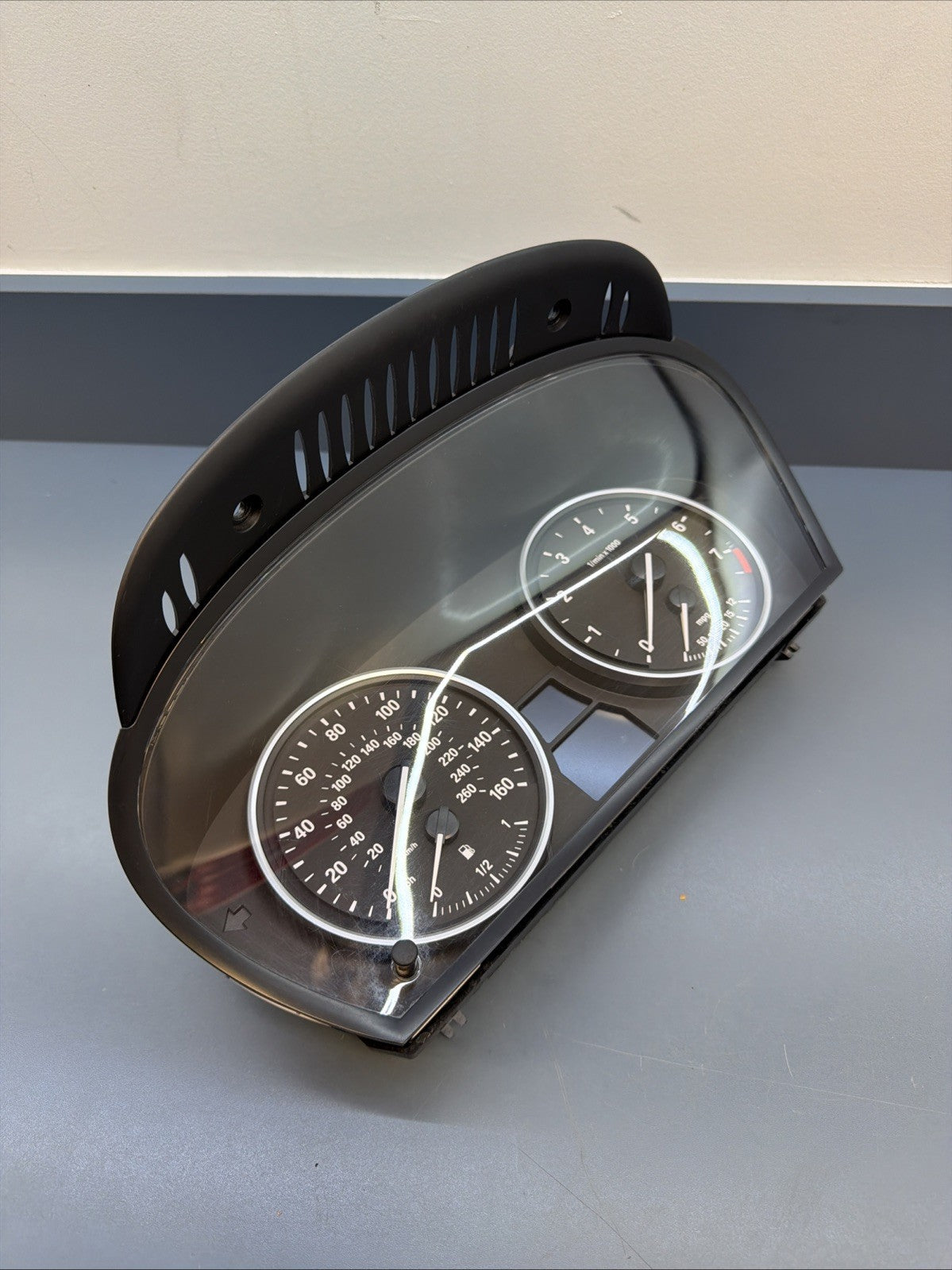 2008 - 2010 BMW E61 535I 535XI FRONT SPEEDOMETER INSTRUMENT CLUSTER 9177259 167K