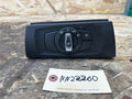 BMW 2006-2012 E90 HEADLIGHT FOG LIGHT CONTROL SWITCHES W BLACK TRIM OEM 9169398