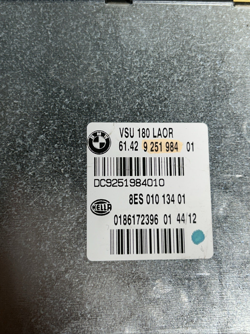 BMW 10-17 1 3 5 6 SERIES X3 VOLTAGE CONVERTER CONTROL MODULE OEM 9251984