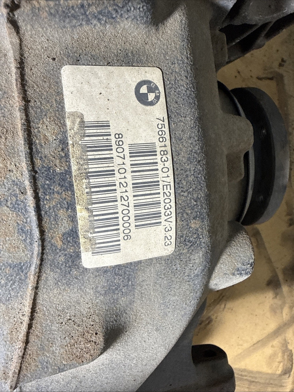 BMW REAR DIFFERENTIAL E90 3 SERIES  FINAL DRIVE 3.23 7566183