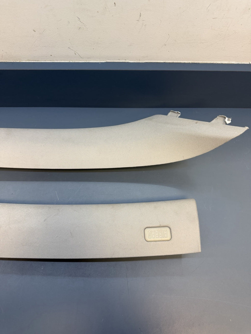 BMW E90 335xi Series 4dr Front Left & Right A Pillar Cloth Trim 7058332 7058331