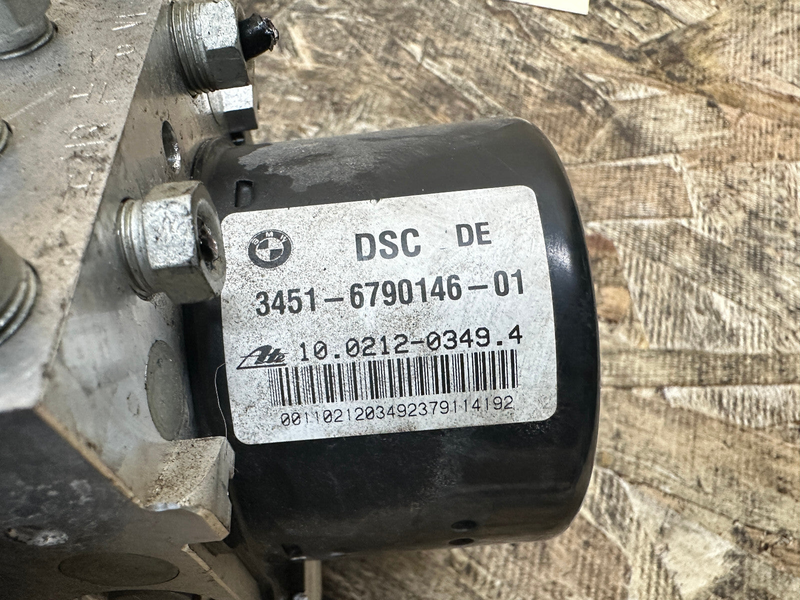BMW 04-13 E90 3 SERIES ABS ANTI LOCK BRAKE PUMP+CONTROLLER OEM 6790146