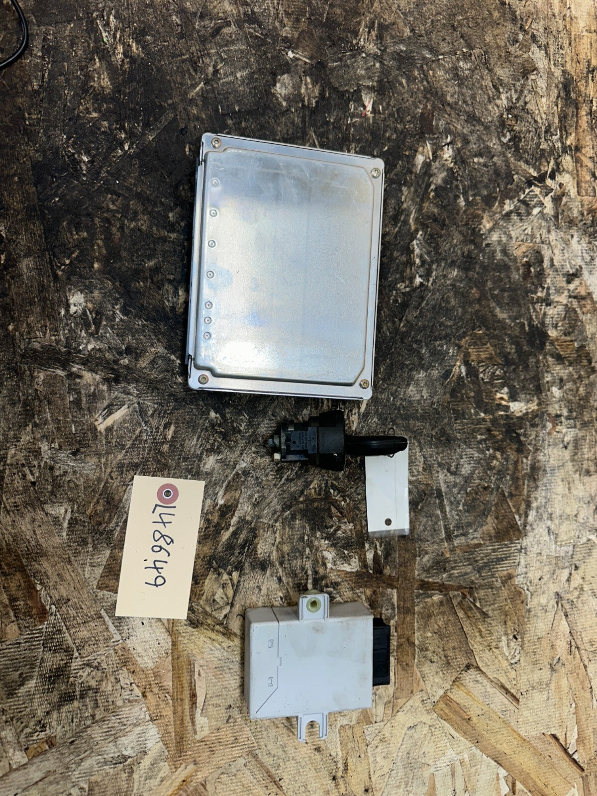 BMW 99-05 E46 ECU DME CAS IMMOBILIZER KEY VIN MATCHED SET OEM 7548770+6905670