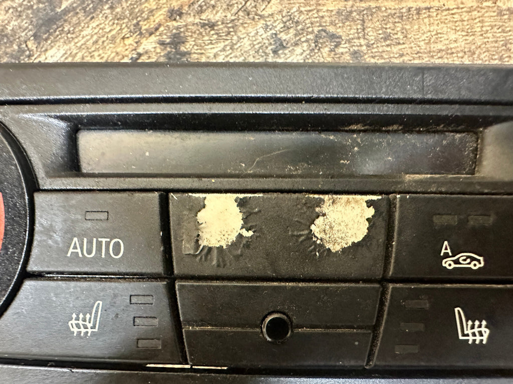 BMW 5-13 E92 E93 3 SERIES AUTOMATIC DIGITAL AC HEATER CONTROL PANEL OEM 9221854