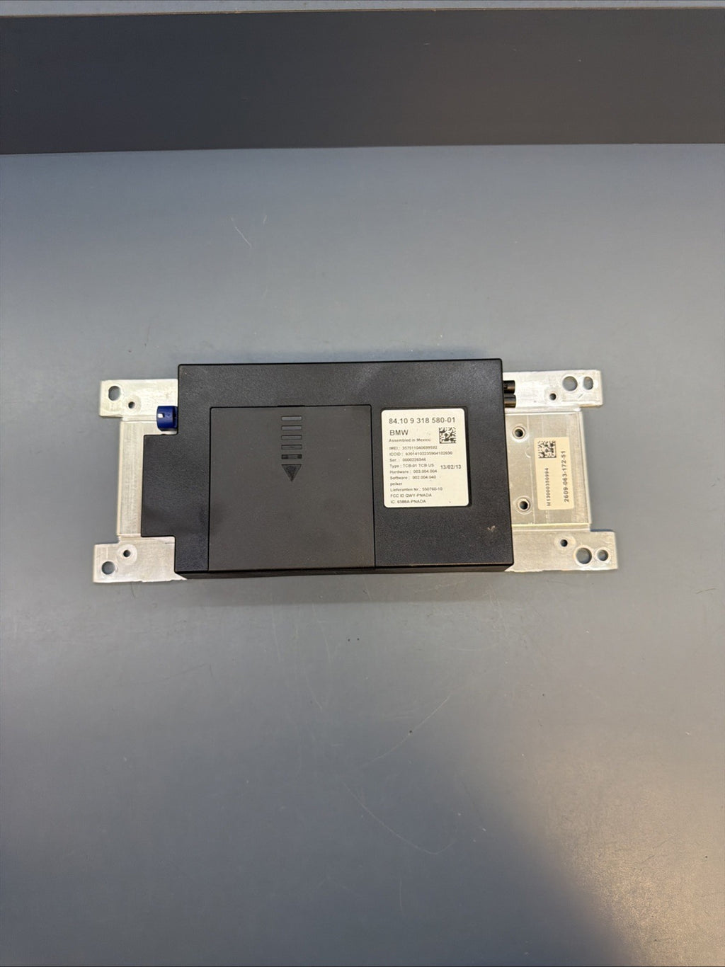 BMW F06 640i 650i M6 Telematics Module Control Unit 84109318580