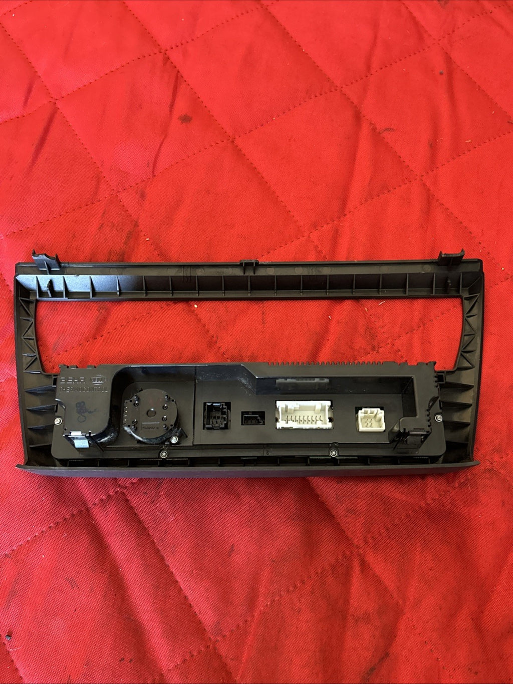 BMW 03-10 E83 X3 BLACK HEATER/AC CLIMATE CONTROL SWITCH PANEL+TRIM OEM 3413866