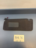 01-06 BMW E46 M3 Coupe Left Driver Side Sun Visor Shade Mirror Black OEM