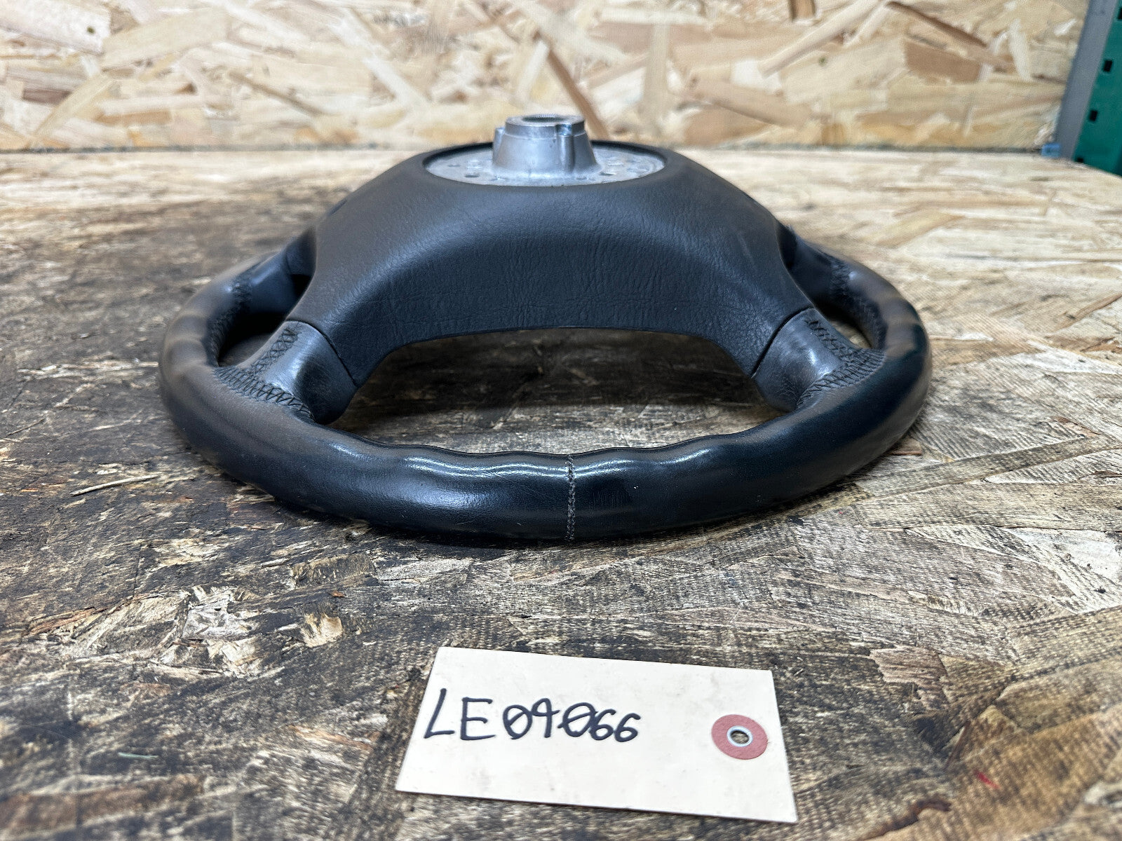 BMW 94-02 E36 E36/7 3 SERIES Z3 323i BLACK LEATHER STEERING WHEEL OEM 4385E361