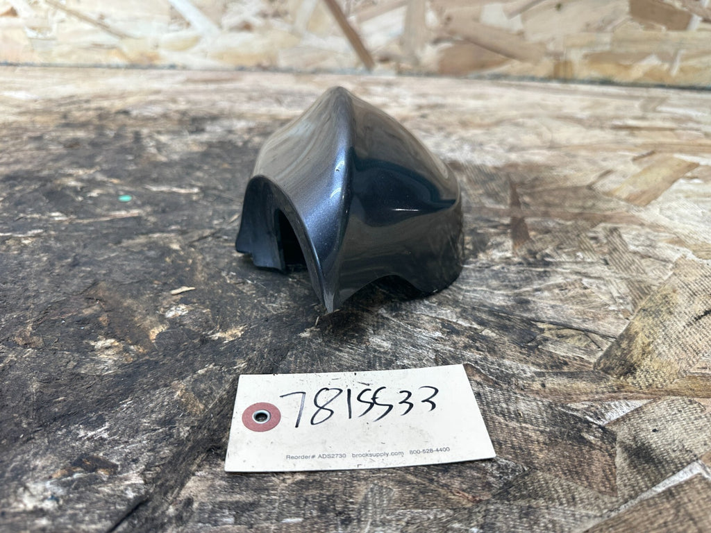 BMW 10-13 F10 5 SERIES FROMT RIGHT PASSENGER SIDE MIRROR CAP DK SILVER A3331436
