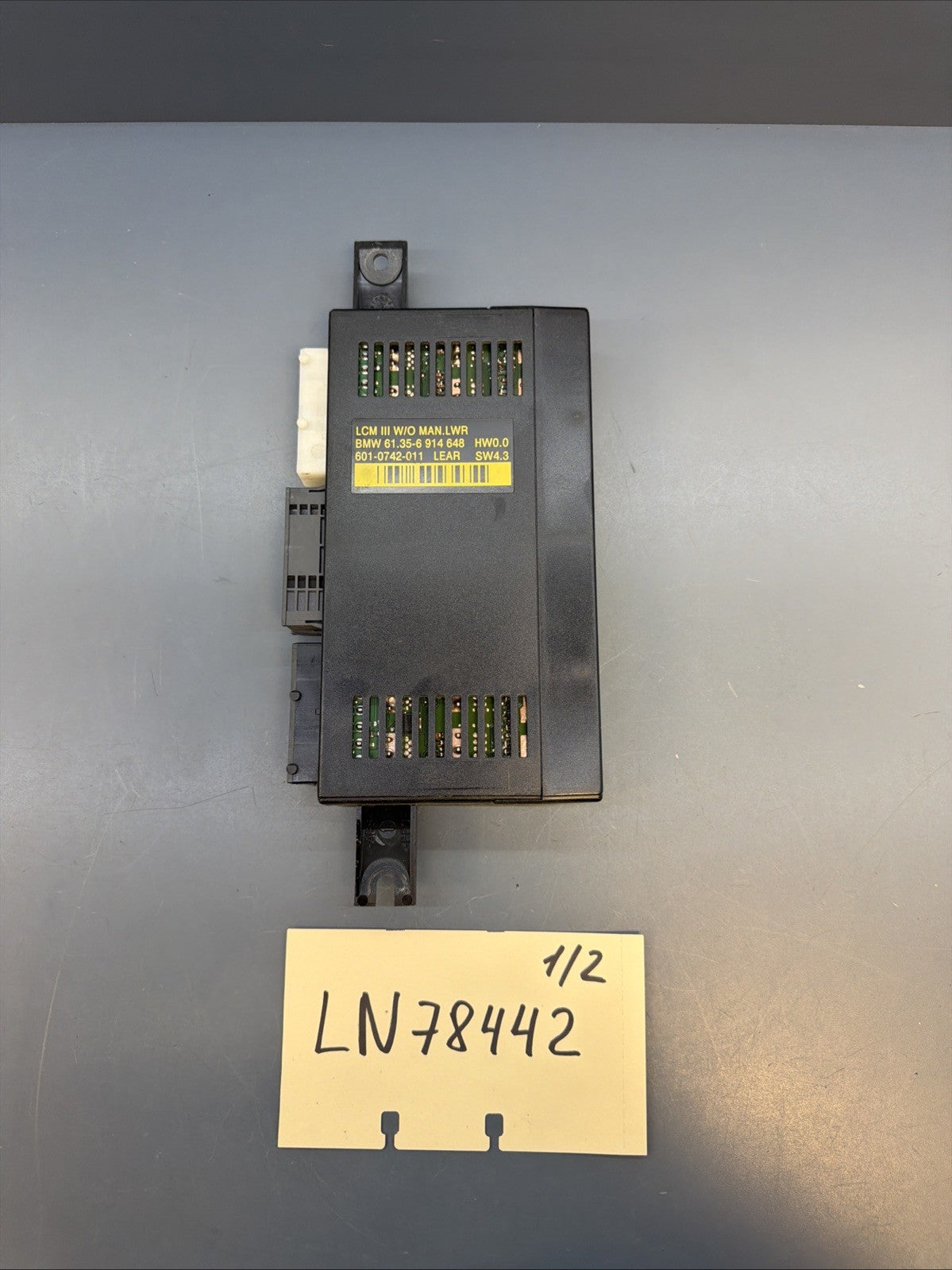 BMW LIGHTING CONTROL MODULE LCM III E38 E39 528 530 540 E53 X5 61356914648 LEAR