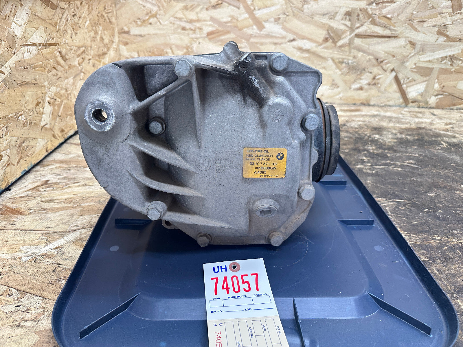 BMW 05-13 135i 335i 335xi 335is REAR DIFFERENTIAL FINAL 3.08 DRIVE 7571187