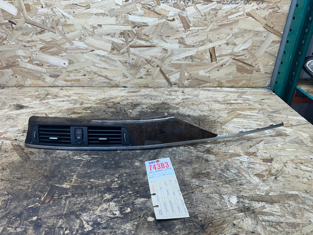 BMW 2011-2015 F30 F32 3 4 SERIES CENTER DASH VENT TRIM WOOD 9218552/27648710