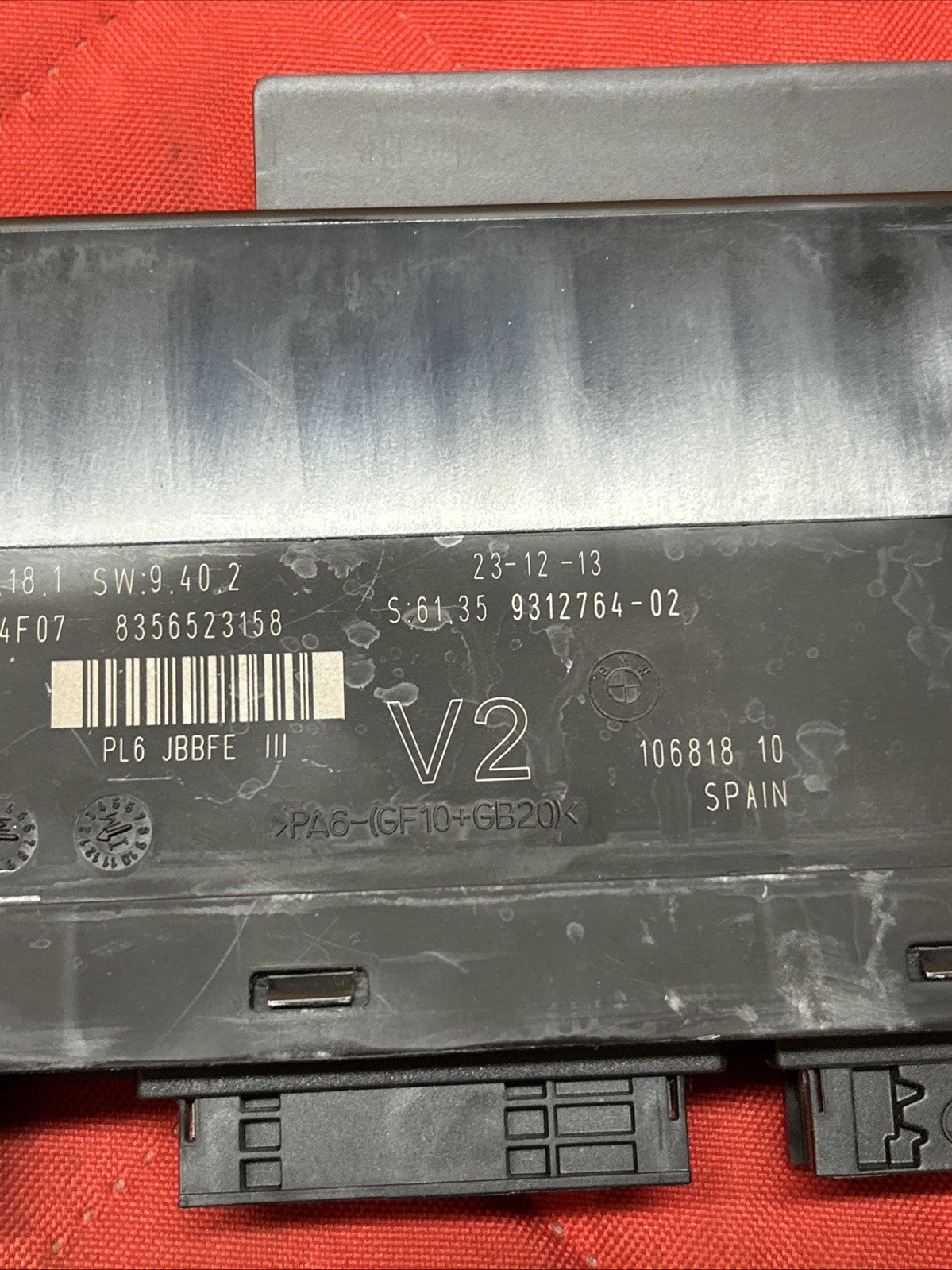 BMW M5 F10 535i 550i 11-16 BCM BODY CONTROL MODULE ECU UNIT 9312764