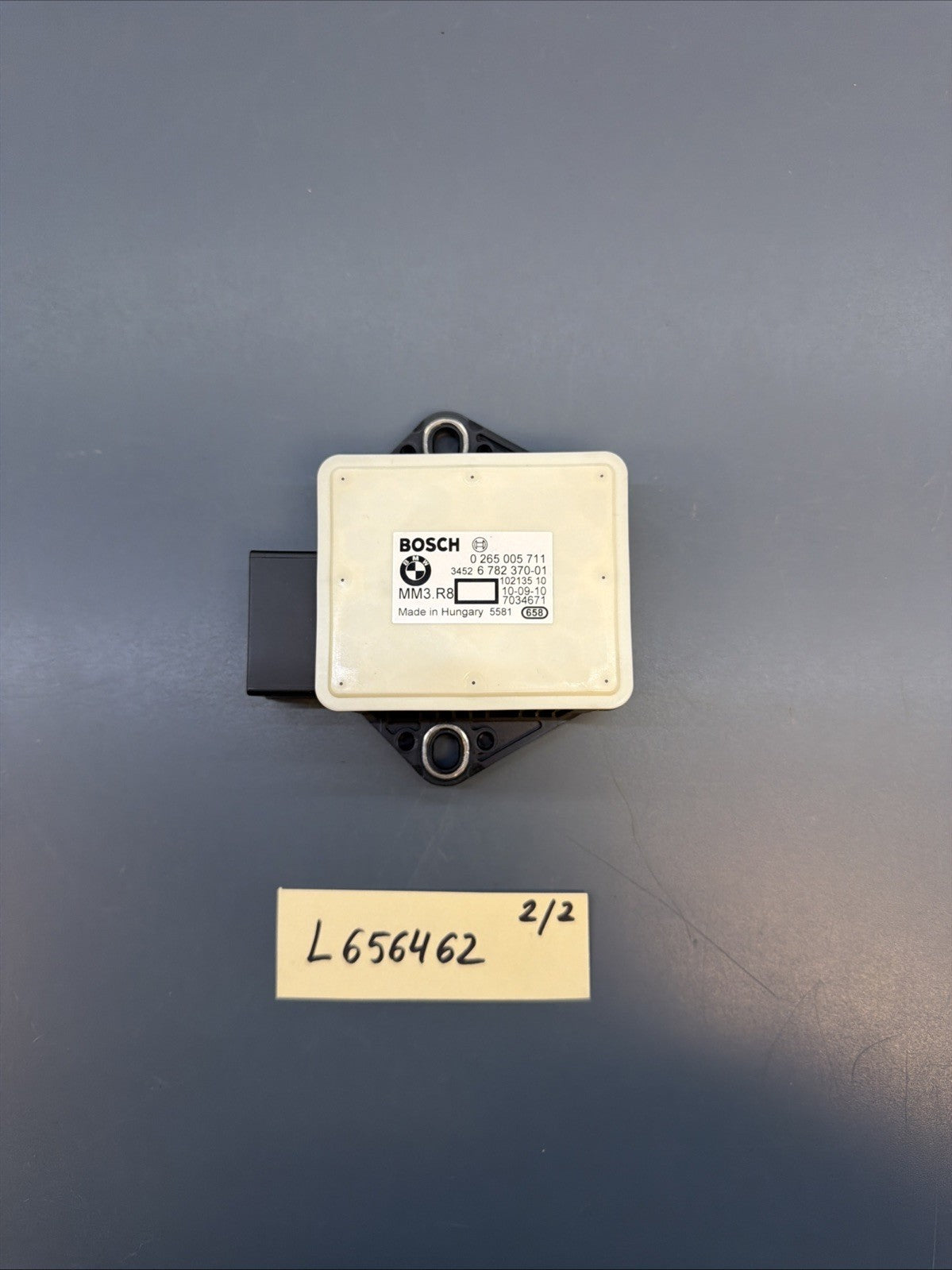 2011–2013 BMW X5 E70 LCI YAW RATE ACCELERATION SENSOR OEM 6782370
