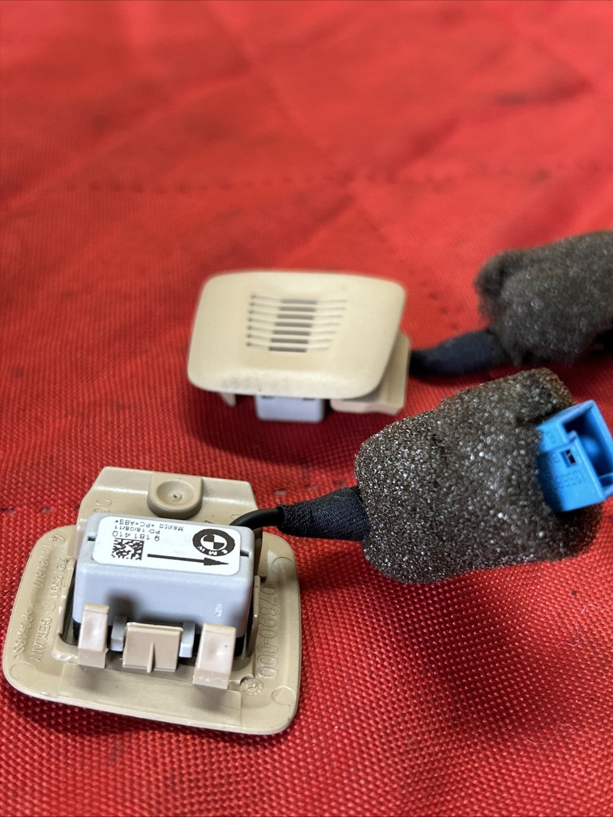 BMW F10 F30 F13 F25 X5 X6 335 M3 535 Microphone Telephone 9181410 BEIGE