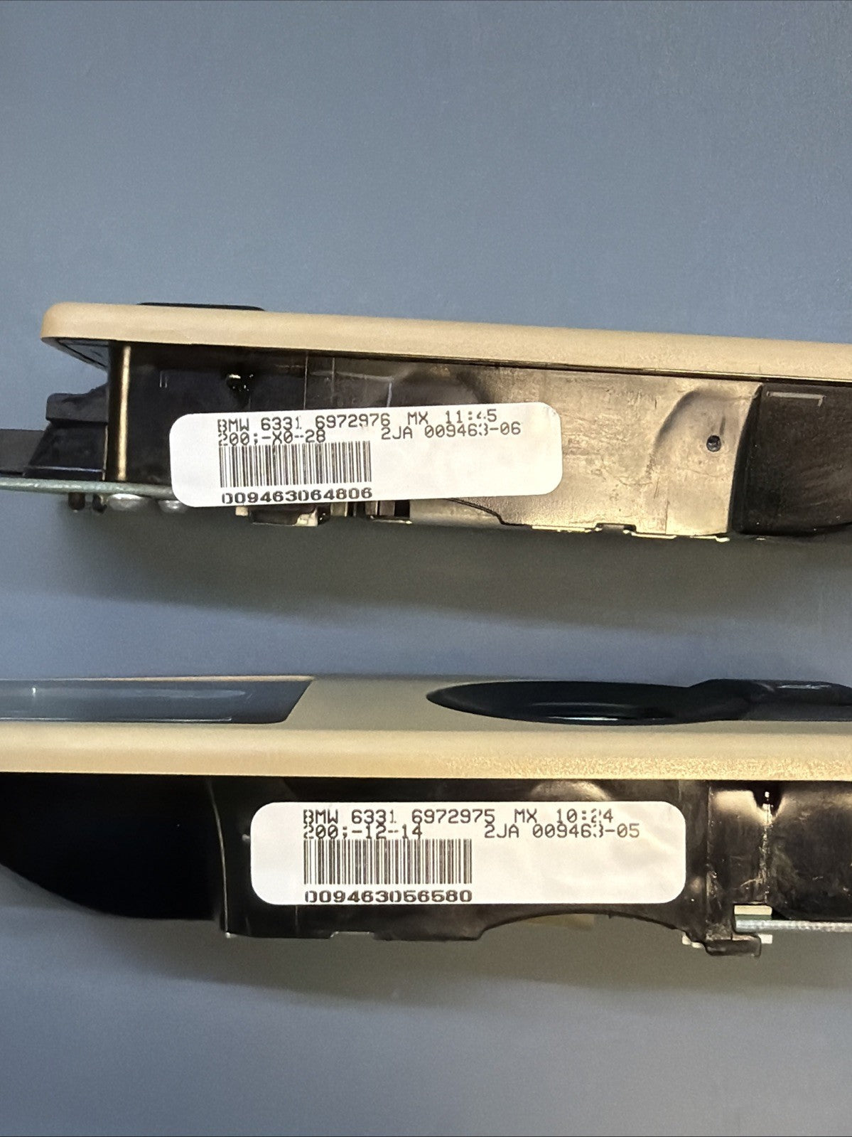 2011-2013 BMW X5 E70 Rear Left/Right Overhead Dome Light Pair 6972976 6972975
