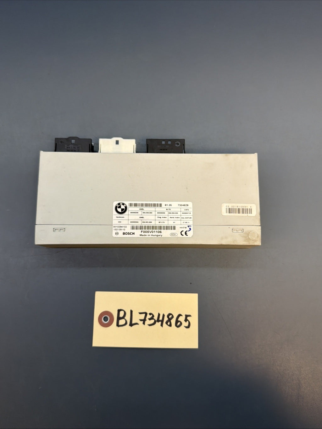 2011-2017 BMW F10 F01 F25 5 7 Series X3 X4 Trunk Lid Lift Control Module 7304629