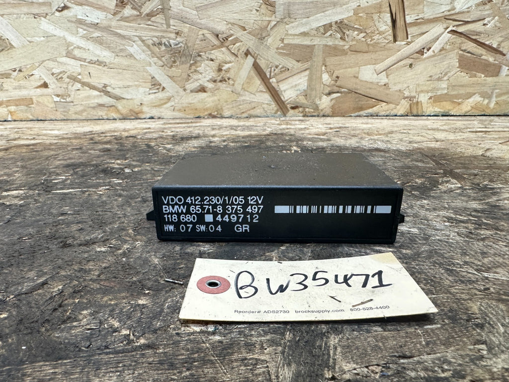 BMW 1995-2004 E38 7 SERIES E39 5 SERIES CRUISE CONTROL COMPUTER OEM 8375497