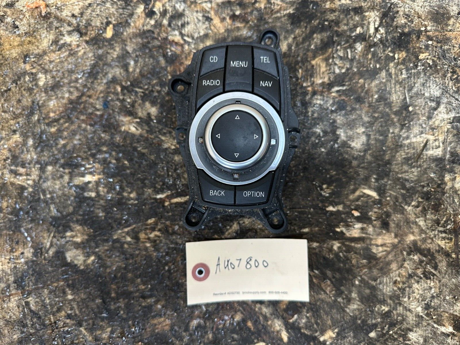 2009-2013 BMW iDrive NAVIGATION CONTROLLER KNOB OEM BMW 9205177