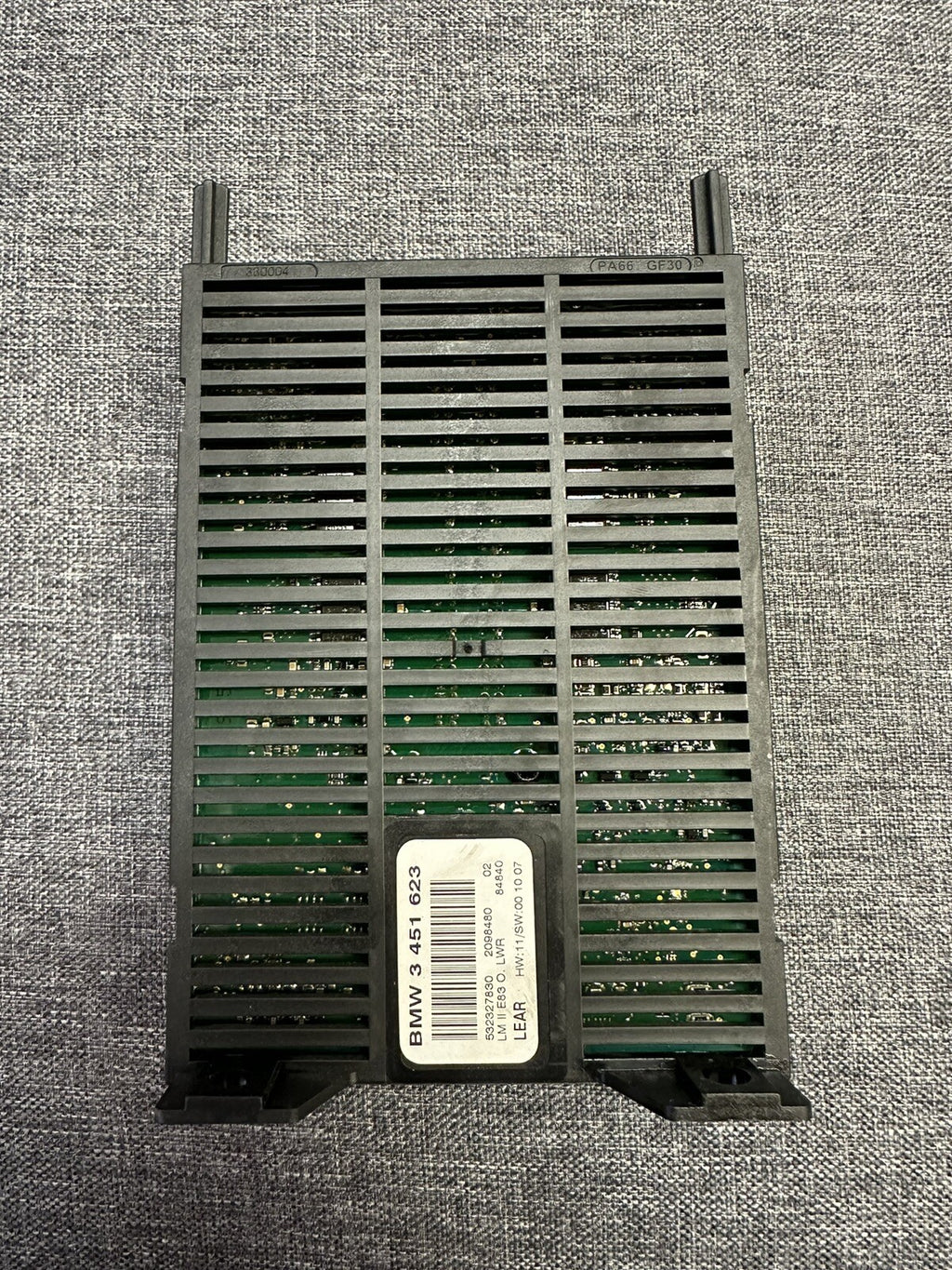 2007 - 2010 BMW X3 3.0 E83 Footwell Xenon Headlight Control Module Unit 3451623
