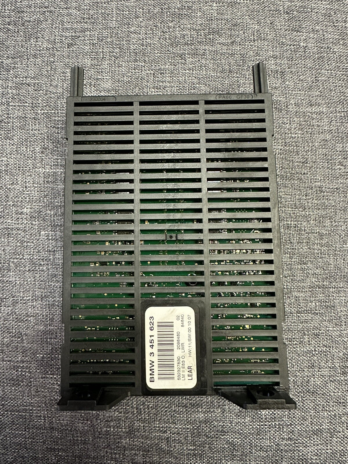 2007 - 2010 BMW X3 3.0 E83 Footwell Xenon Headlight Control Module Unit 3451623