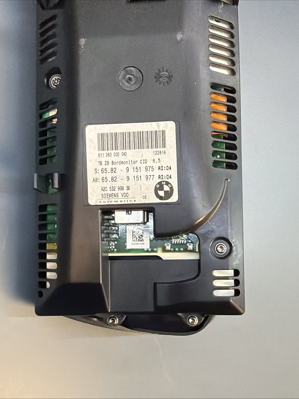 BMW 2004-2010 E60/E61 NAVIGATION DISPLAY SCREEN OEM BMW 9151975