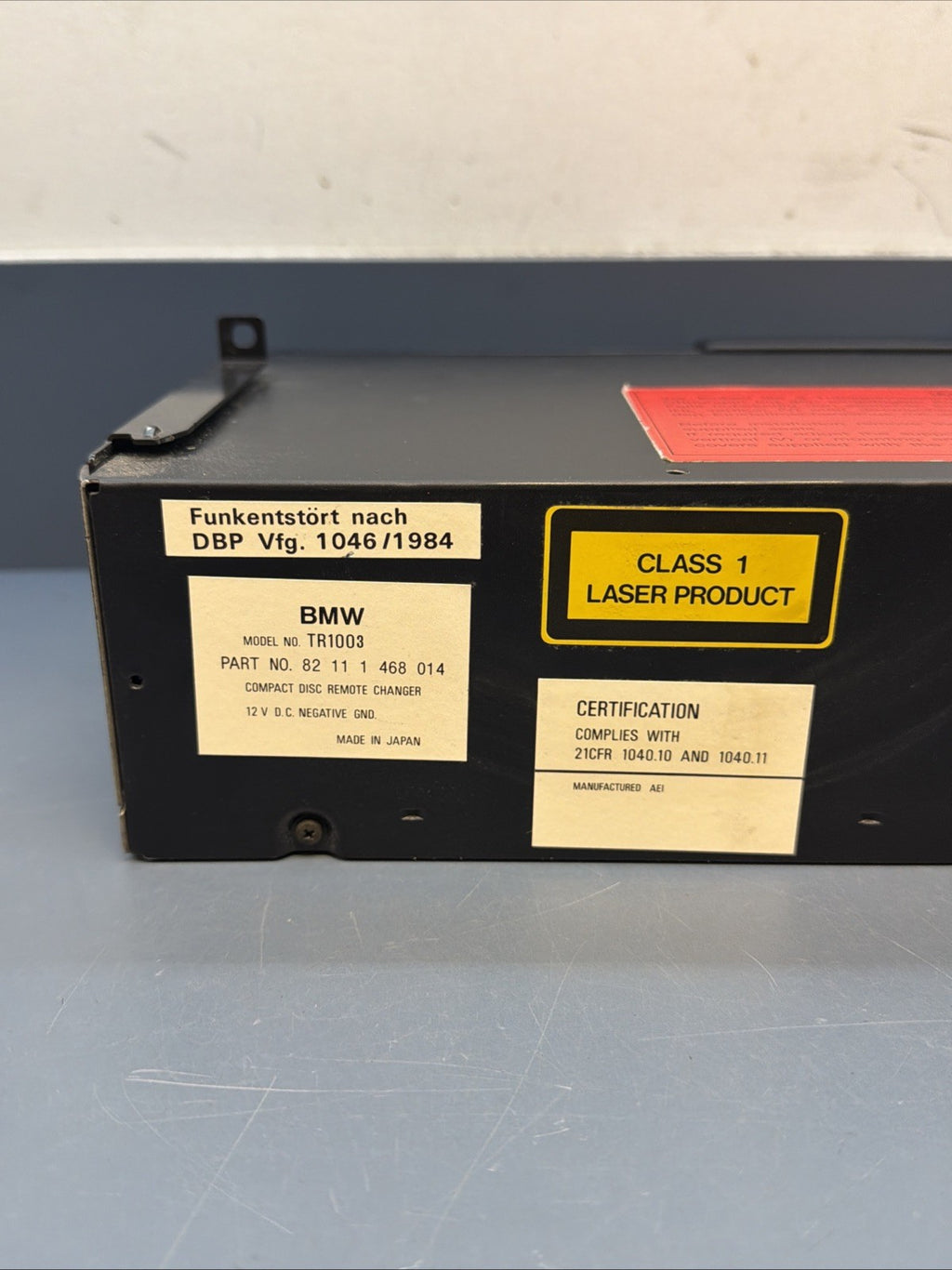 BMW Factory CD Changer Magazine 6 Disc E34 525i 530i 535i 540i 735i 1468014