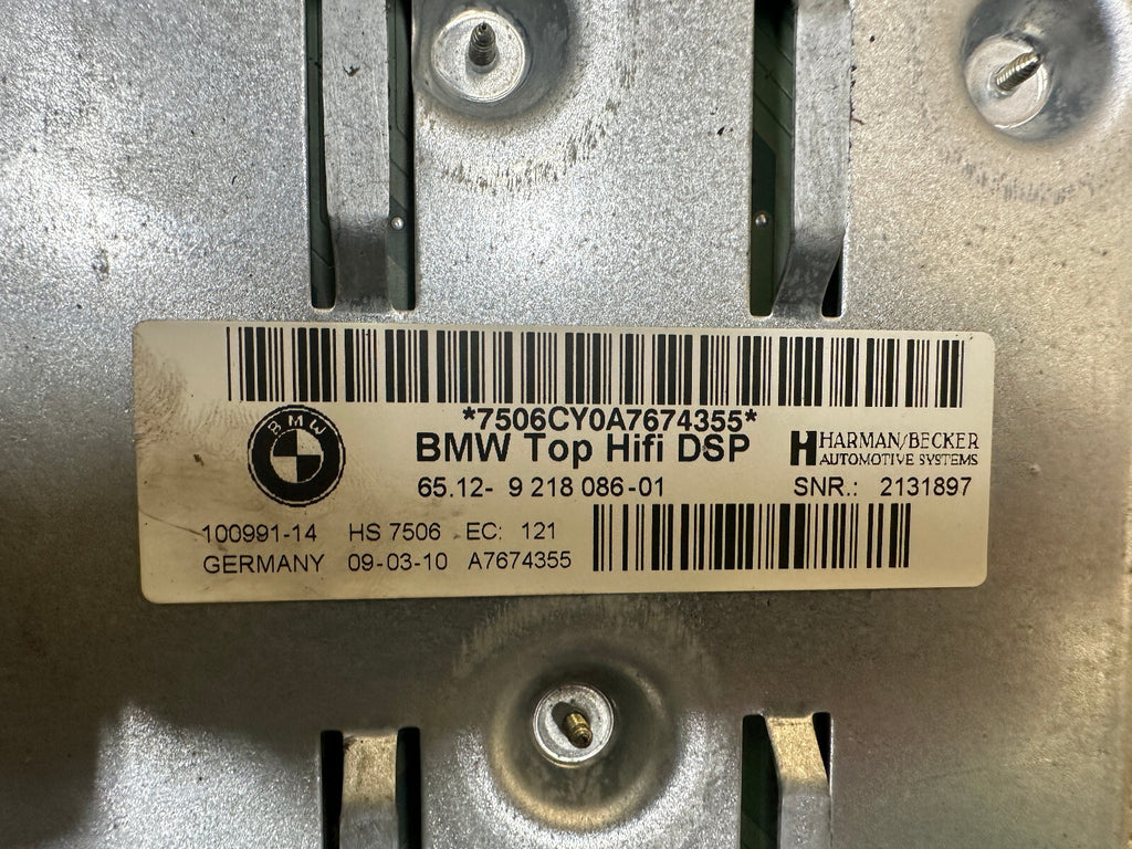 BMW 06-13 E81 E90 E84 1 3 SERIES X1 HARMEN TOP HIFI AUDIO AMPLIFIER 9218086