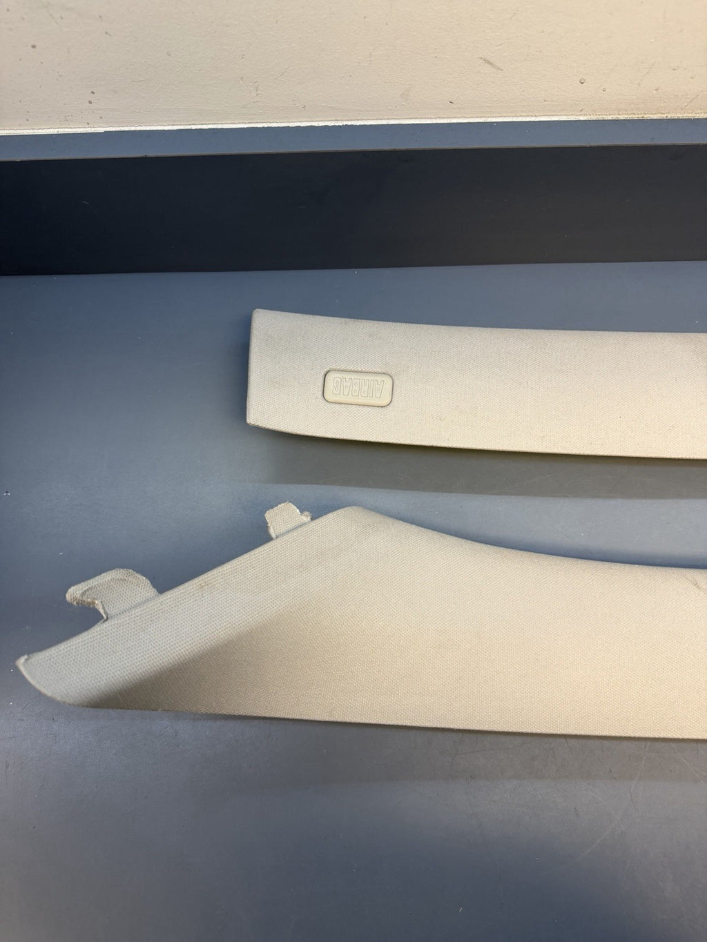 BMW E90 335xi Series 4dr Front Left & Right A Pillar Cloth Trim 7058332 7058331