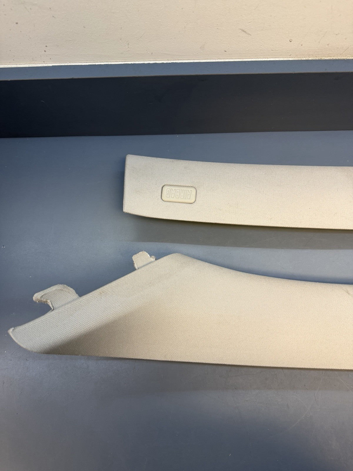 BMW E90 335xi Series 4dr Front Left & Right A Pillar Cloth Trim 7058332 7058331