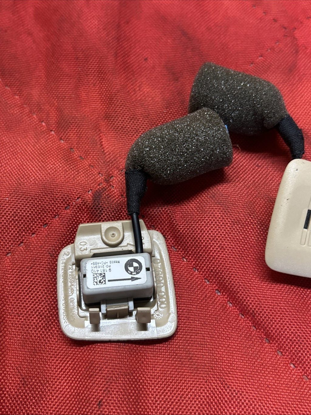 BMW 1 2 3 4 5 6 7 X F SERIES HANDS FREE MICROPHONE 9263744 / 7212594 BEIGE