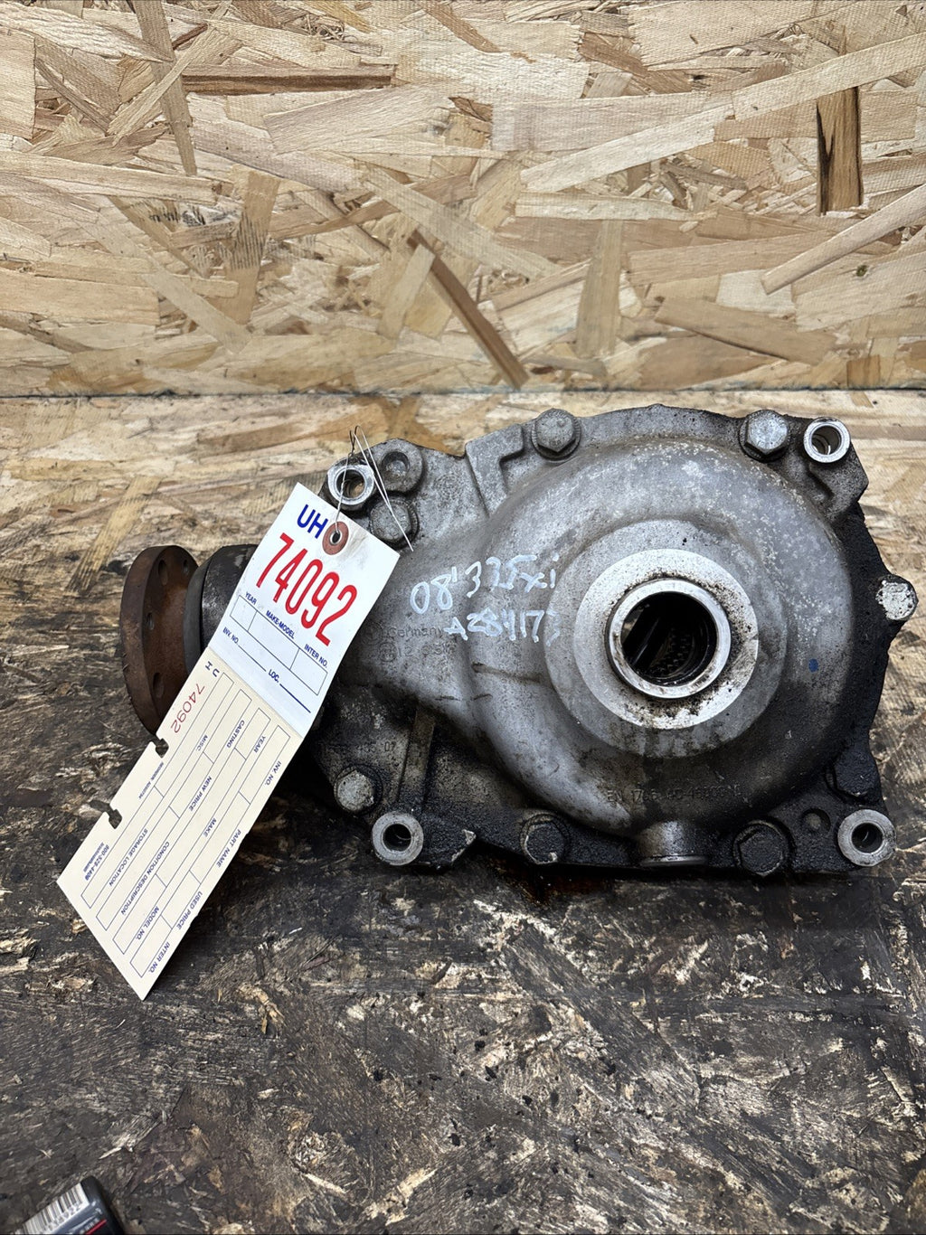 Front Differential Carrier 3 Series Final 3.46 Drive AWD Diff OEM BMW 7601768