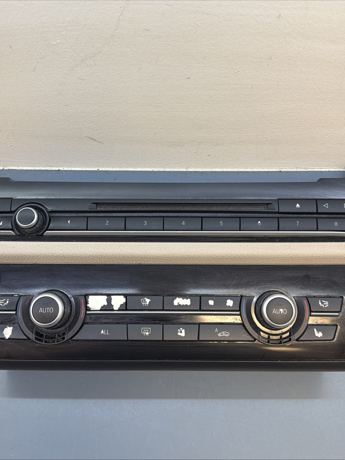 11-16 BMW F10 535i AC Heater Climate Temperature Control Unit 9285333 OEM
