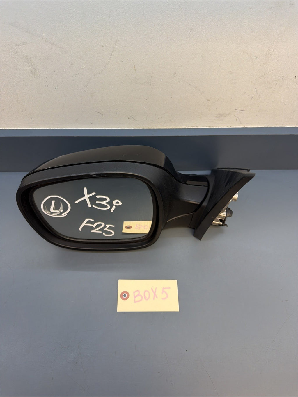 11-17 BMW X3 Left Side Left Door Mirror  7205445 OEM
