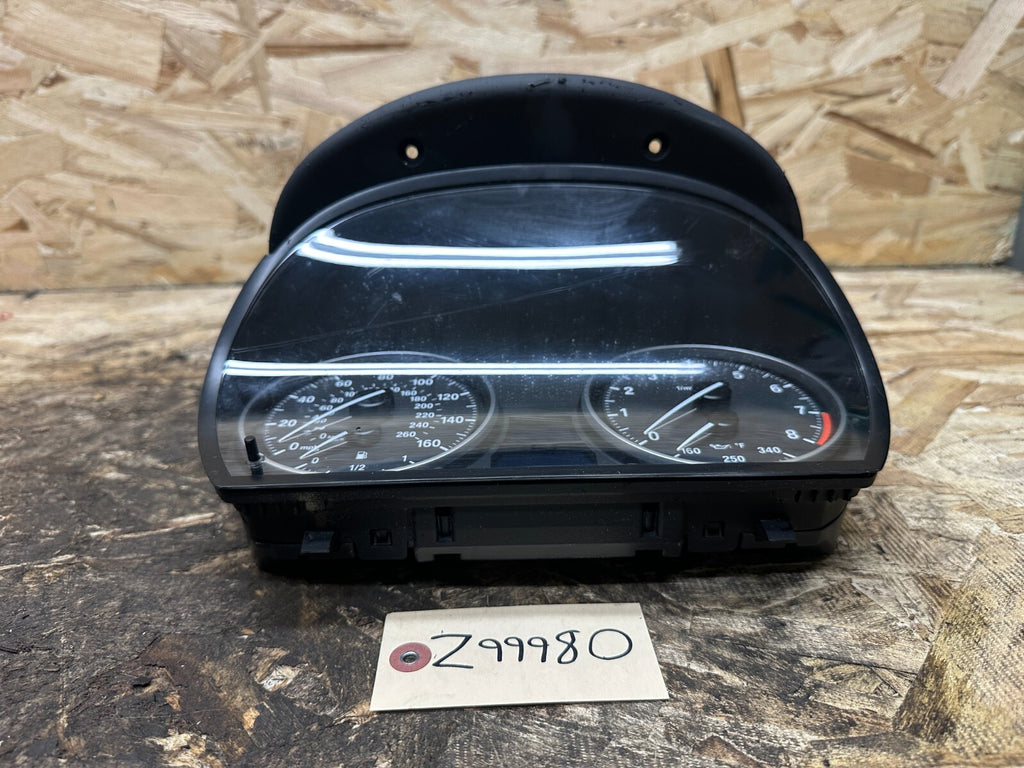 BMW 2006-2012 E90 SPEEDOMETER INSTRUMENT GAUGE CLUSTER MPH OEM 9168354