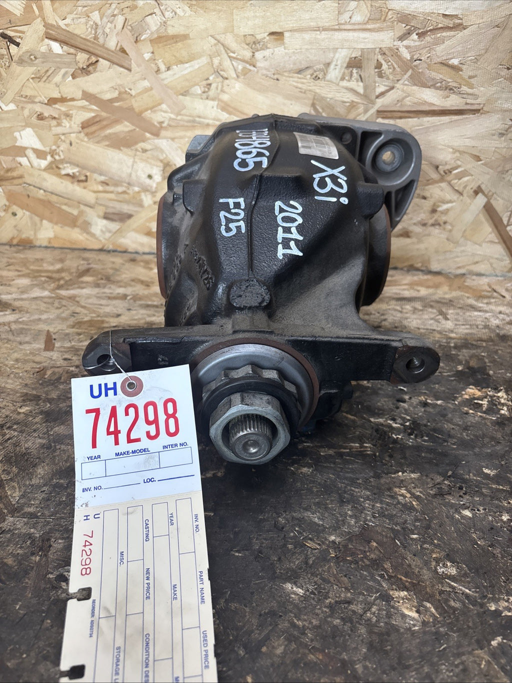 BMW REAR DIFFERENTIAL 3 SERIES 3.38 FINAL DRIVE 3310 7636994 AWD