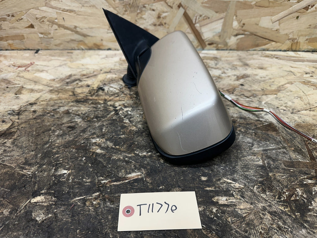 BMW 1997-1999 E39 PRE LCI DRIVER SIDE MIRROR CHAMPAIGN/YELLOW OEM 0117951
