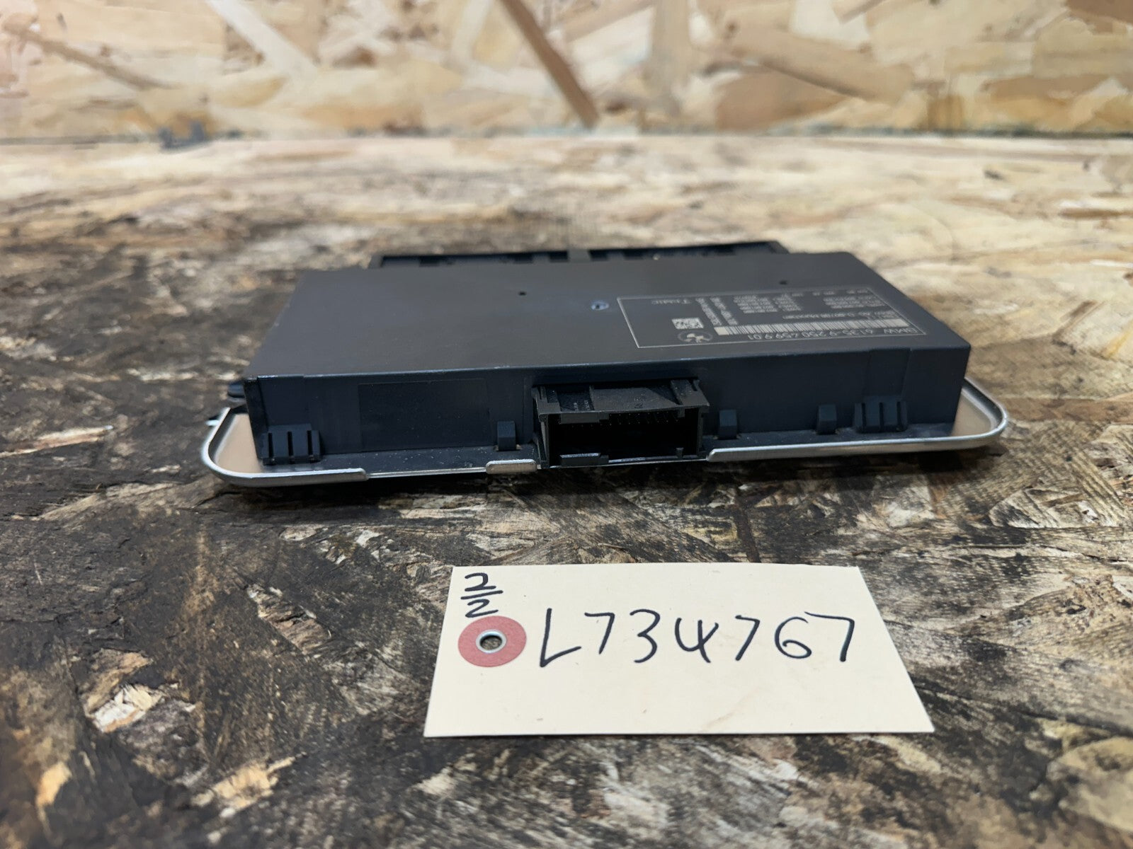 BMW 2011-2017 F25 X3 F10 5 SERIES FRM BODY LIGHT CONTROL MODULE OEM 9250459