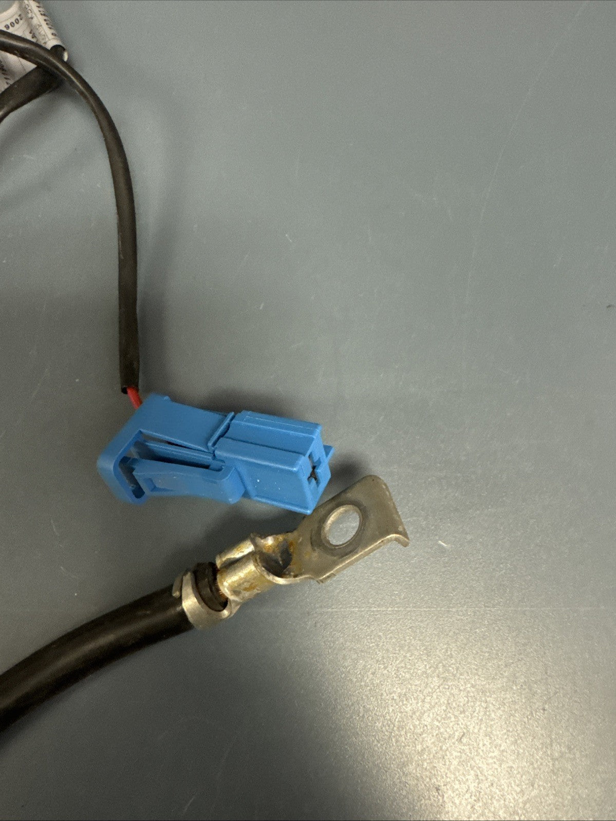 08-13 BMW E82 E88 E89 Z4 128i Battery Negative Cable Terminal Ground 7587463