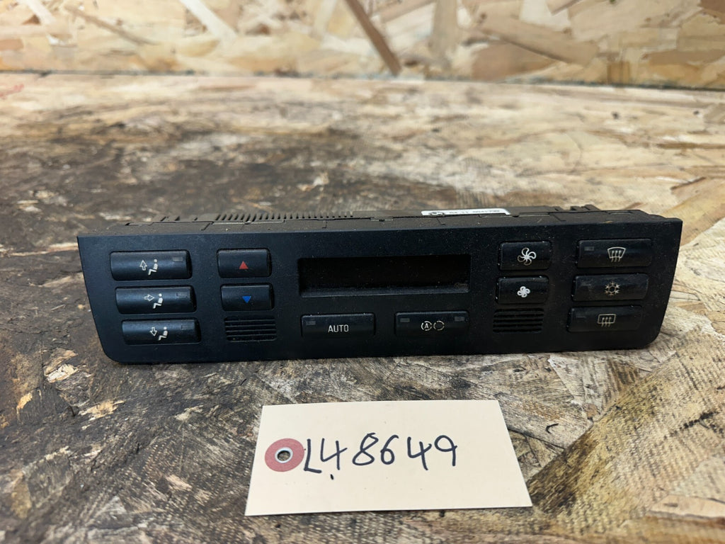 BMW 1999-2005 E46 CLIMATE CONTROL HEATER/AC PANEL AUTOMATIC OEM 6941732